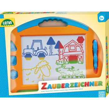 Magnetisch tekenbord voor kinderen Simm Spielwaren Colour magic drawing board big