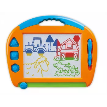 Magnetisch tekenbord voor kinderen Simm Spielwaren Colour magic drawing board big