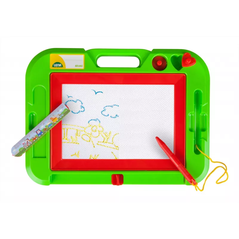 Magnetisch magneetbord voor kinderen Simm Spielwaren Colour magic klein magneetbord