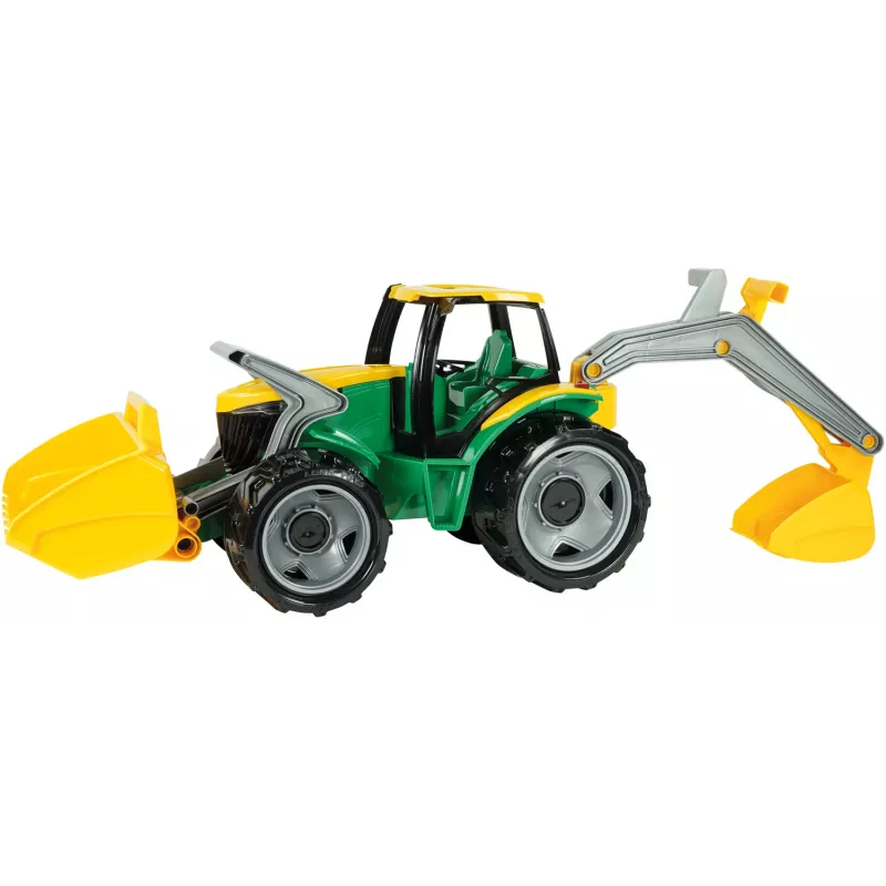 Tractor Lena GIGA TRUCKS ZL-02080 met voorlader & graafmachine