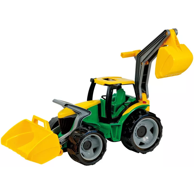 Tractor Lena GIGA TRUCKS ZL-02080 met voorlader & graafmachine