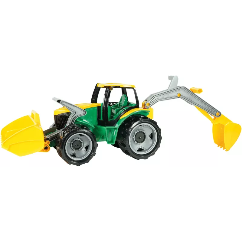 Tractor Lena GIGA TRUCKS ZL-02080 met voorlader & graafmachine