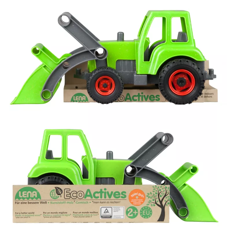 Tractor Lena EcoActives 04213 meerkleurig kunststof hout 2+