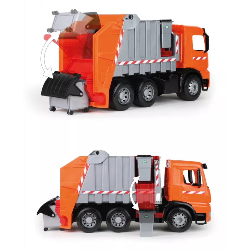 Lena GIGA TRUCKS vuilniswagen Arocs met stickers
