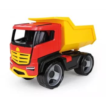 Lena GIGA TRUCKS kipper Titan, vrachtwagen, 3 jaar, kunststof, veelkleurig