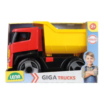 Lena GIGA TRUCKS kipper Titan, vrachtwagen, 3 jaar, kunststof, veelkleurig