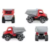 Kiepwagen Lena TRUXX 29cm rubber staal grijs rood