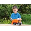Vuilniswagen Lena TRUXX SM04534 rubber staal oranje 2+ jaar