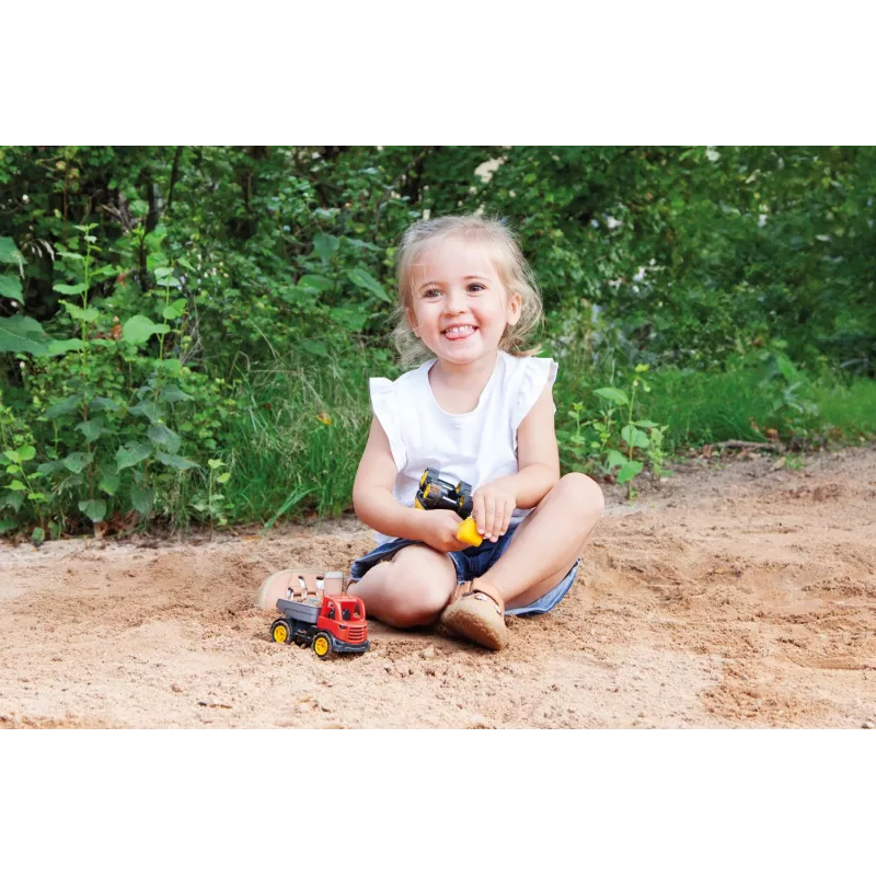 Kiepwagen speelgoed Lena 01260 – robuuste constructie, kleurrijk design, kinderspeelvoertuig