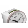 Braun BC07 quartzwekker roze, wit