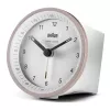 Braun BC07 quartzwekker roze, wit