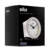 Braun BC07 quartzwekker roze, wit