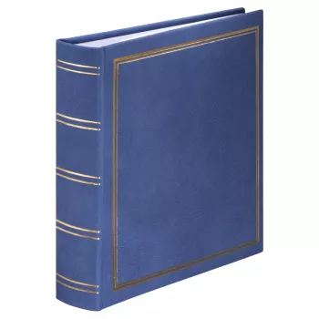 Hama London fotoalbum blauw 100 bladen 10 x 15 hardcover