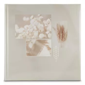 Hama Singo II fotoalbum beige 400 blad 10 x 15 boekbinding
