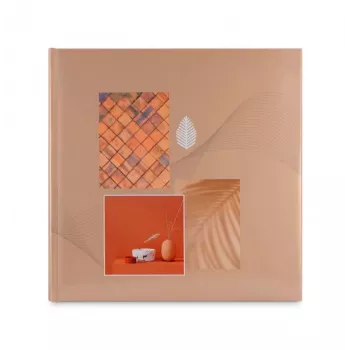 Hama Singo II fotoalbum terracotta 100 bladen boekbinding