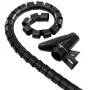 Hama kabelbundelslang Easy Cover, 2,5 m, 20 mm, zwart kabelset