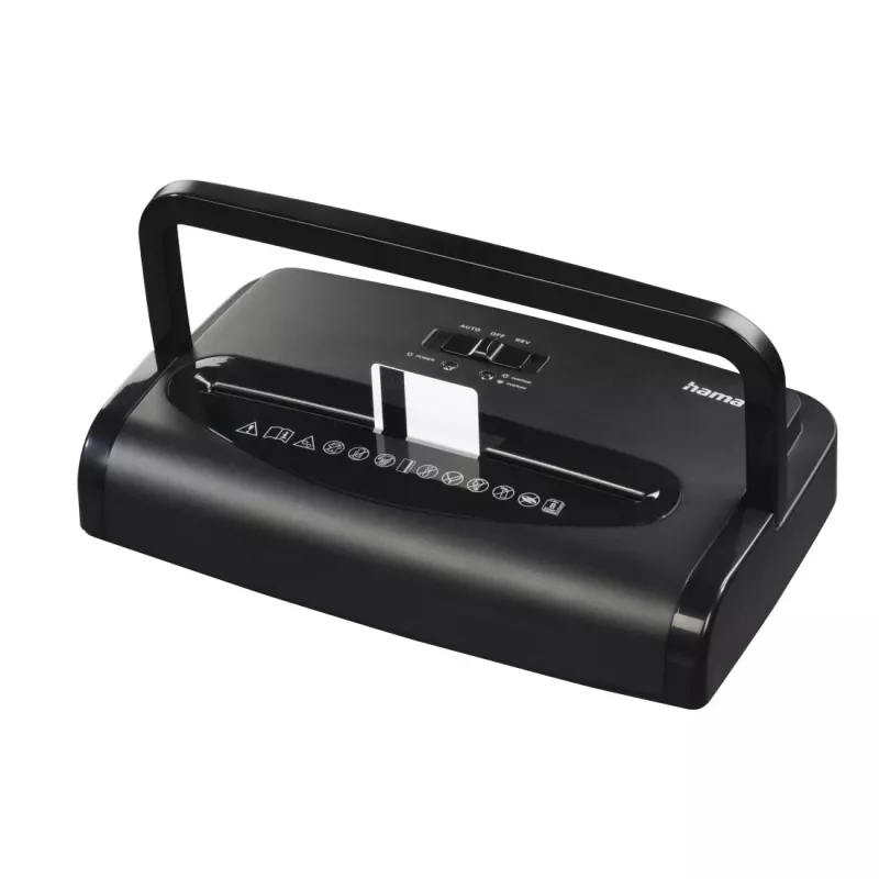Hama Premium M8 papiervernietiger microsnij-vernietiging 68 dB 22 cm zwart