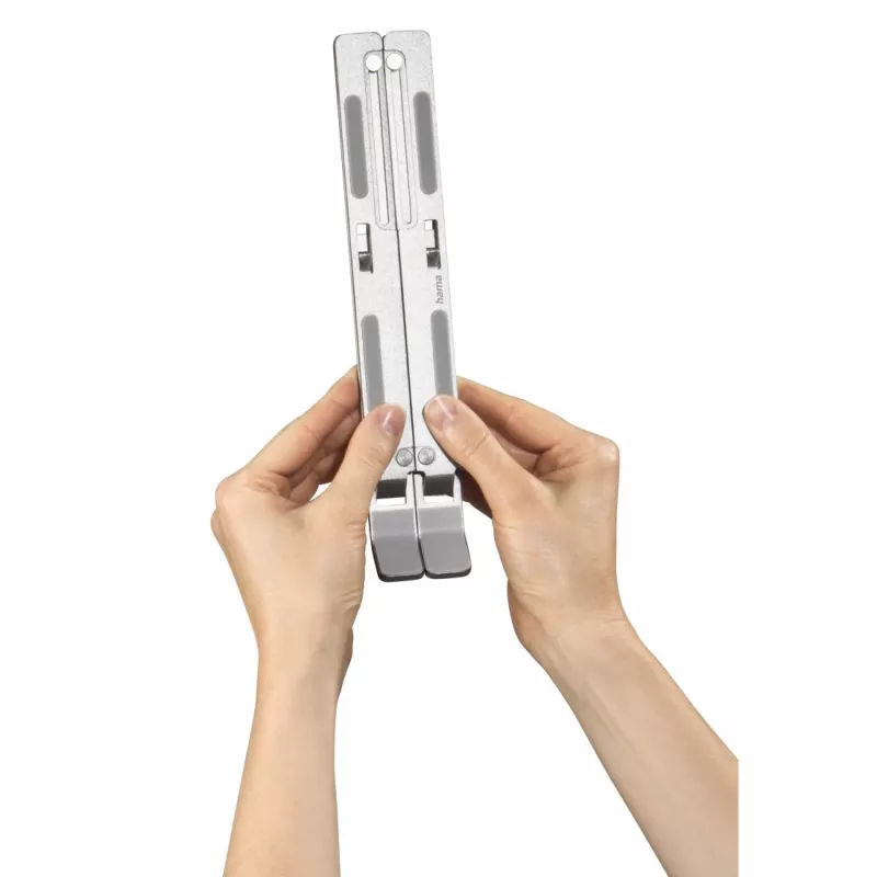 Hama aluminium laptopstandaard zilver 39,1 cm (15,4 inch)