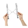 Hama aluminium laptopstandaard zilver 39,1 cm (15,4 inch)