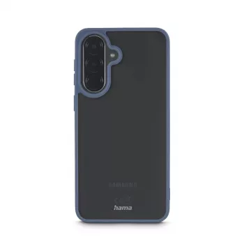 HAMA telefoonhoesje Frame Protect voor Samsung Galaxy A57 5G, 17 cm (6,7 inch), blauw transparant