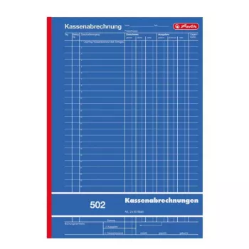 Boekhoudformulierboek Herlitz 882415 A4 100 pagina's