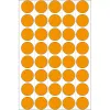 Multifunctionele etiketten HERMA 2254 feloranje 19 mm rond