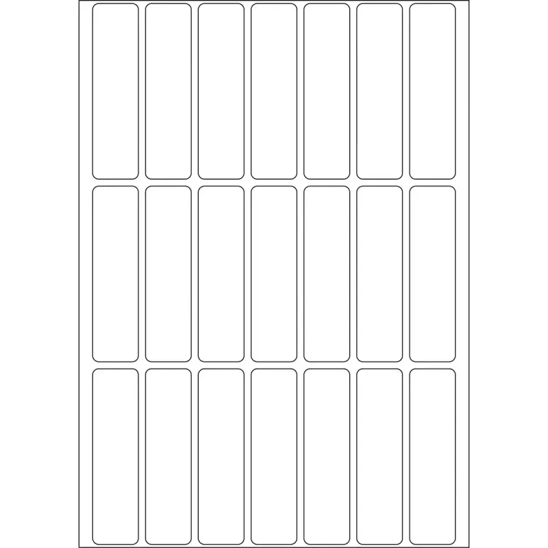 Multifunctionele etiketten HERMA 13x50 mm wit papier mat handbeschrift