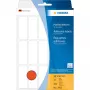 Multifunctionele etiketten HERMA 2412 20x50 mm rood papier mat handbeschrift