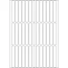 Multifunctionele etiketten HERMA 6x50 mm wit papier mat 1248 stuks