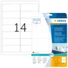 Herbruikbare adresetiketten HERMA 99,1x38,1 mm wit 350 stuks