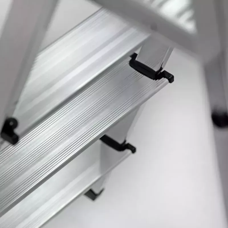 Aluminium trapladder Krause Corda 5 treden, maximale hoogte 300 cm, 150 kg draagvermogen, 4,1 kg