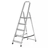 Aluminium trapladder Krause Corda 5 treden, maximale hoogte 300 cm, 150 kg draagvermogen, 4,1 kg