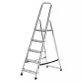 Aluminium trapladder Krause Corda 5 treden, maximale hoogte 300 cm, 150 kg draagvermogen, 4,1 kg