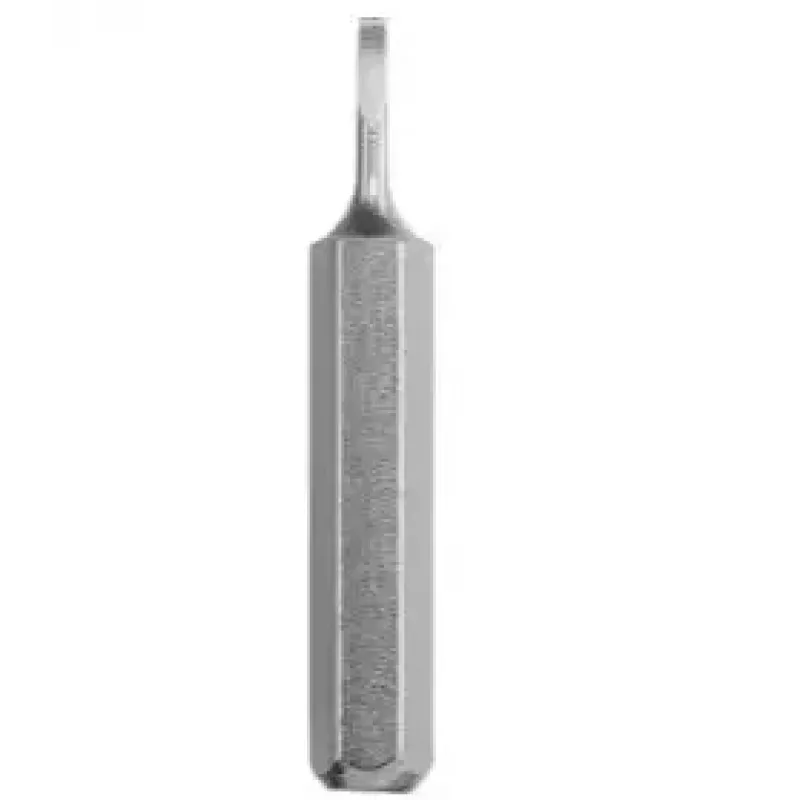 Schroevendraaier-bitset KWB 128540 — 5 stuks, platte punten, 28 mm