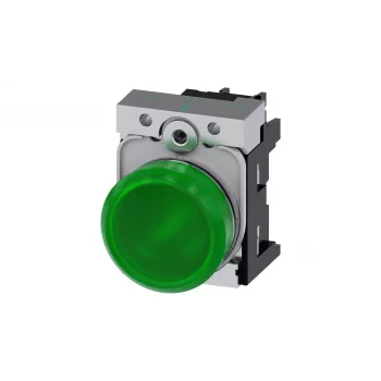 Siemens 3SU1152-6AA40-1AA0 signaallamp 24 V groen