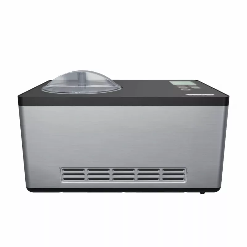 Unold 48845 ijsmachine compressor-ijsmachine 2 L 180 W zwart, roestvrij staal