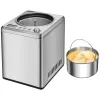 Unold Pro Plus compressor-ijsmachine 2,5 L 250 W roestvrij staal