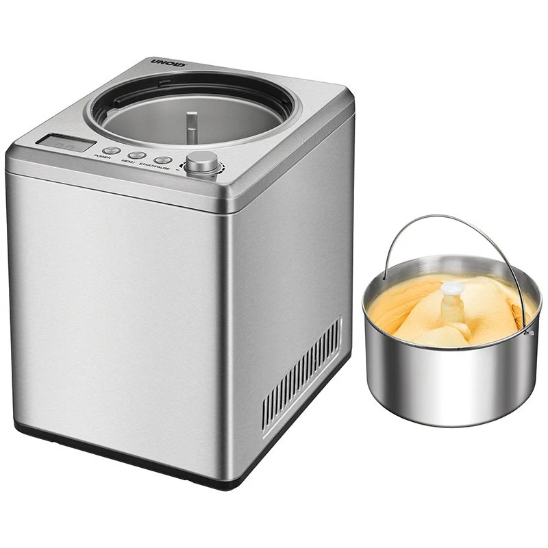 Unold Pro Plus compressor-ijsmachine 2,5 L 250 W roestvrij staal