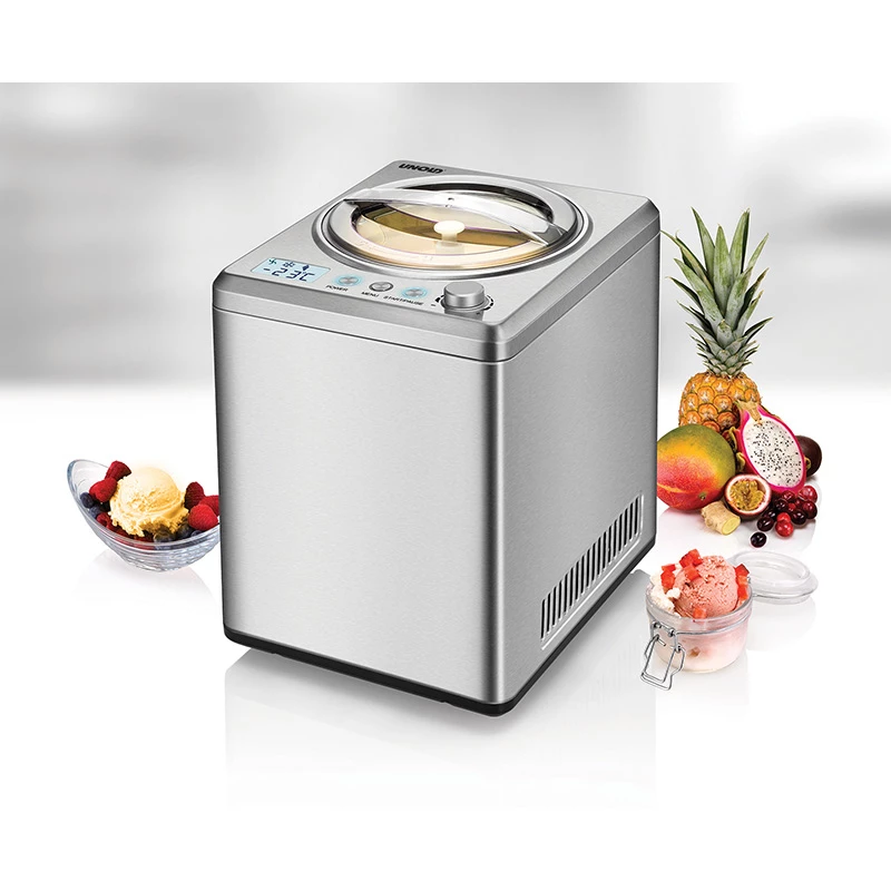 Unold Pro Plus compressor-ijsmachine 2,5 L 250 W roestvrij staal