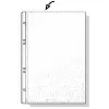 Rexel A6 PP-hoes 80 micron boven open geëmbosseerd, A6, transparant, 125 mm, 20 mm, 150 mm, 109 g