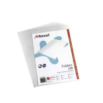 Rexel Crystal L map A4 helder (50), 210 x 297 mm (A4), transparant, polypropyleen (PP), 221 mm, 312 mm, 15 mm