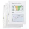 Rexel hoes - premium kwaliteit, 210 x 297 mm (A4), transparant, polypropyleen (PP), staand formaat, 10 st.