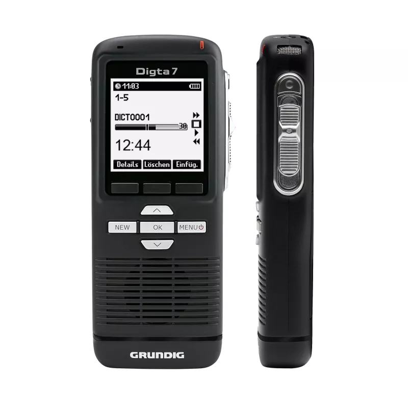 Grundig Digta 7 stand-alone-kit intern geheugen & flashgeheugenkaart zwart