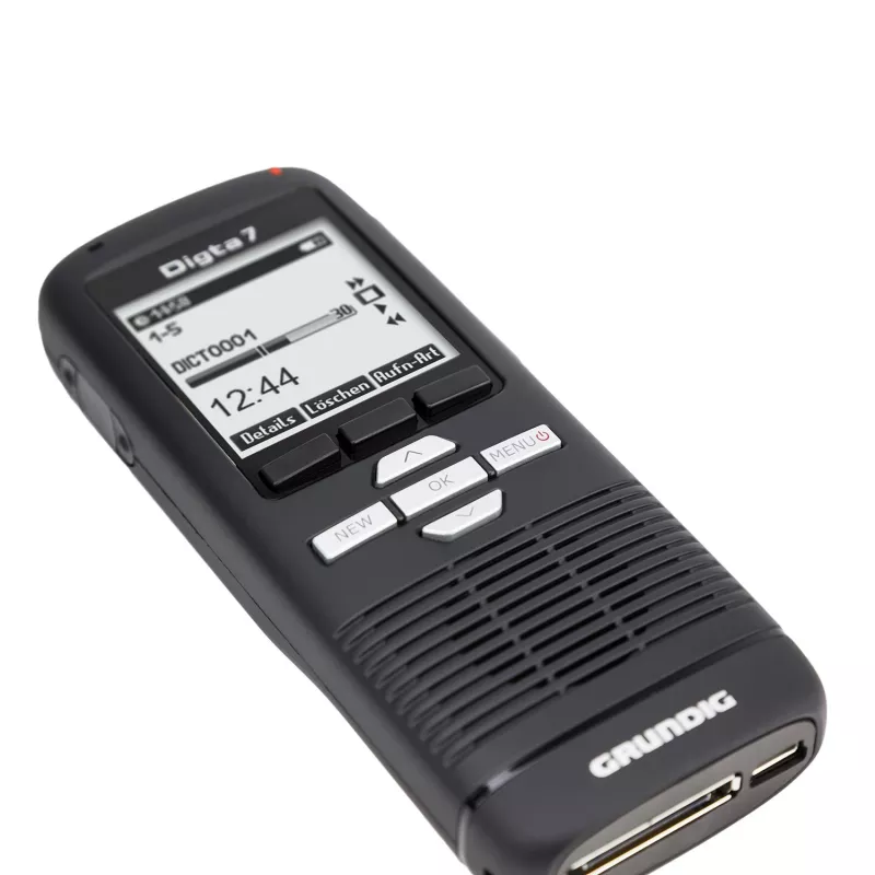 Grundig Digta 7 stand-alone-kit intern geheugen & flashgeheugenkaart zwart