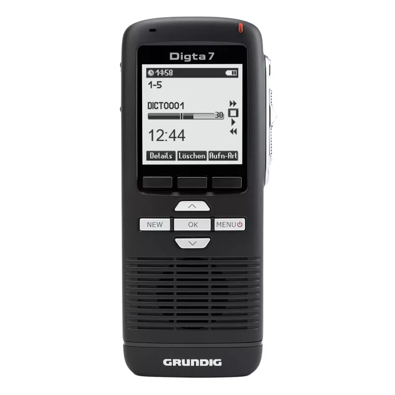 Grundig Digta 7 stand-alone-kit intern geheugen & flashgeheugenkaart zwart