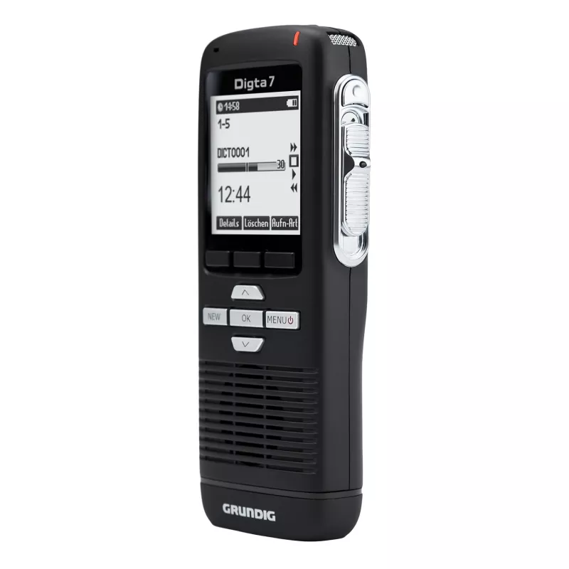 Grundig Digta 7 stand-alone-kit intern geheugen & flashgeheugenkaart zwart