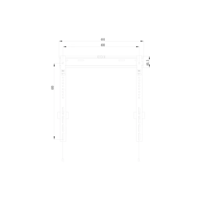 Equip 32 inch-55 inch vaste tv-muurbeugel