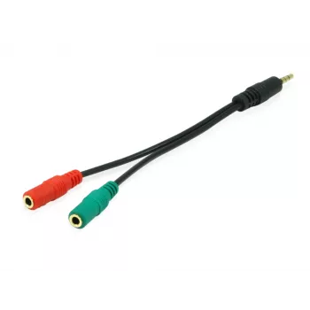Equip 147943 audiokabel 1,5 m 2 x 3,5 mm 3,5 mm zwart