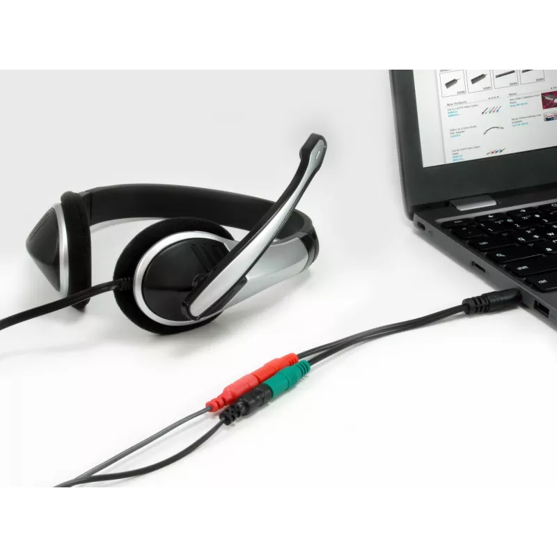 Equip 147943 audiokabel 1,5 m 2 x 3,5 mm 3,5 mm zwart
