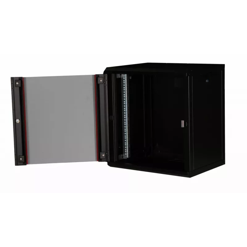 Equip Pro Mount 19 inch kast, 12U, 600X450MM, RAL9005 zwart
